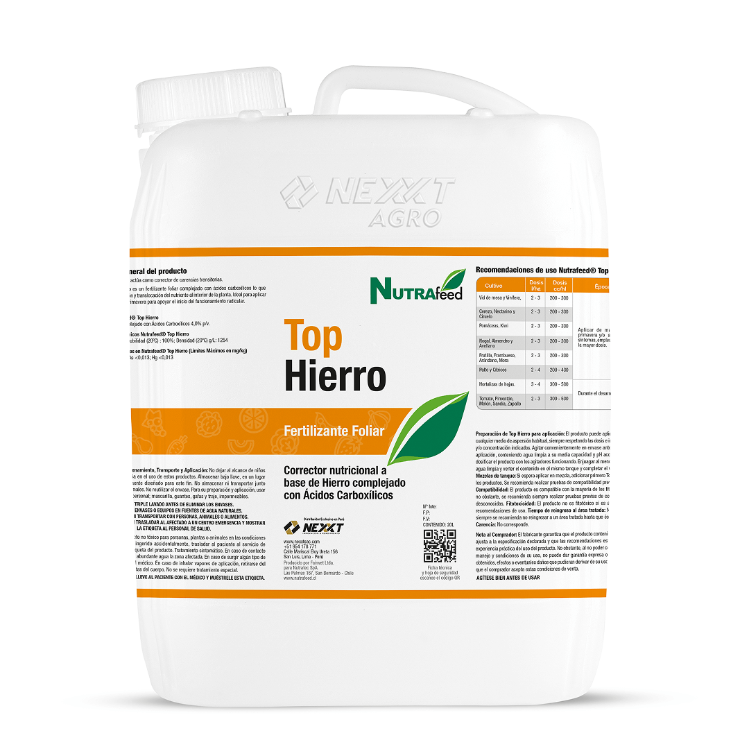 Top Hierro - Nexxt Agro