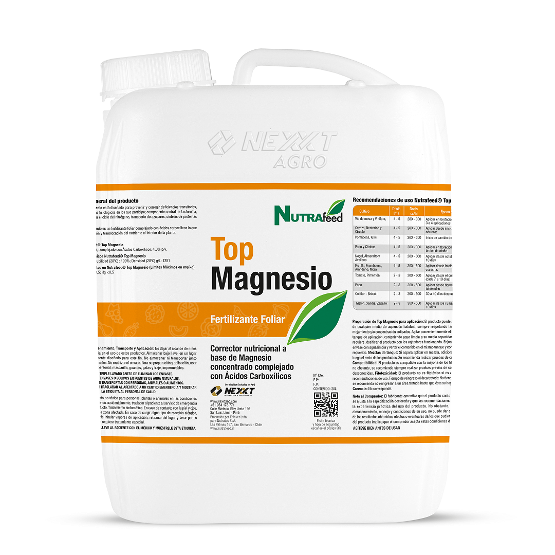 Top Magnesio - Nexxt Agro