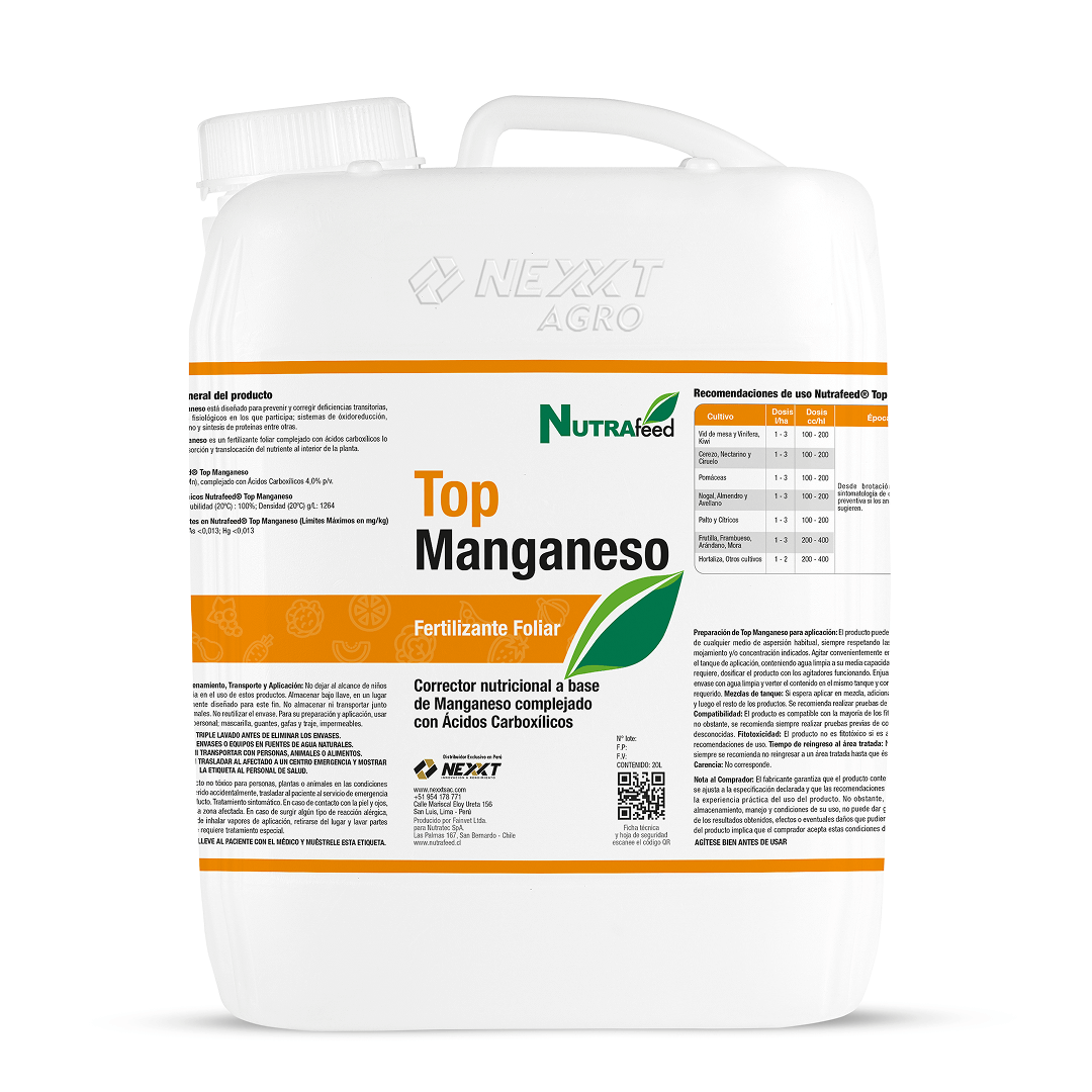 Top Manganeso - Nexxt Agro