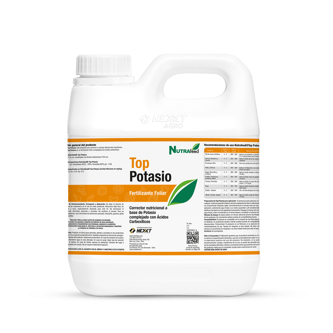 Top Potasio - Nexxt Agro