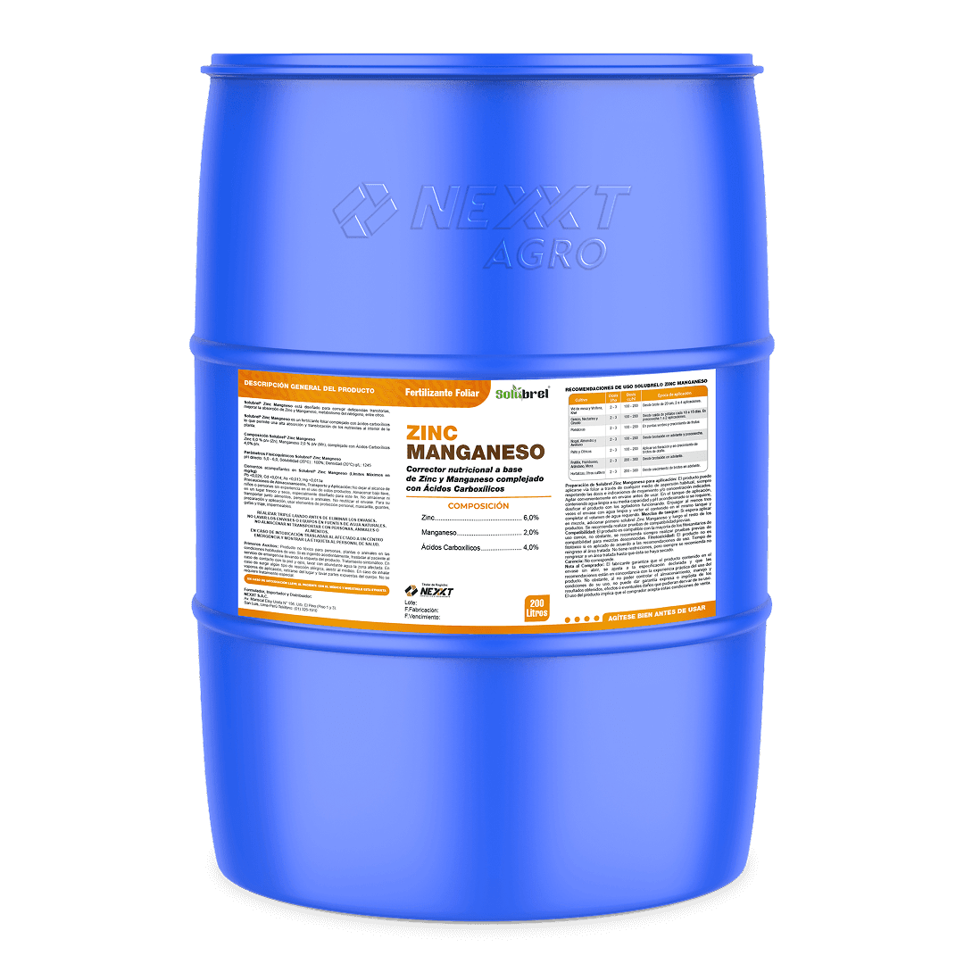 Solubrel Zinc Manganeso